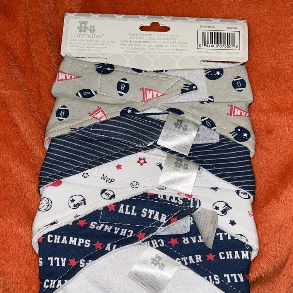 Boy Football 🏈 Bibs Set of 4